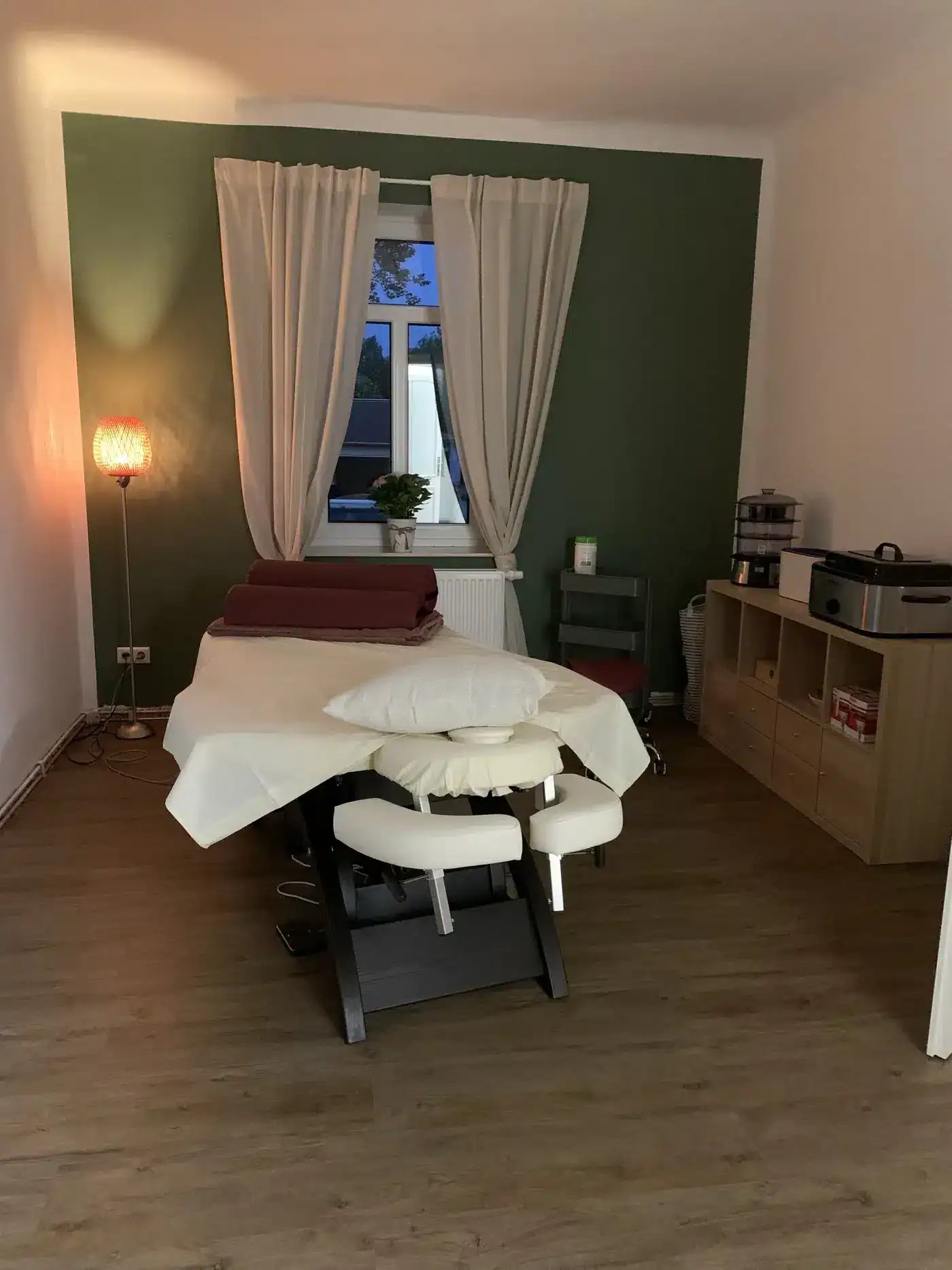 Behandlungsraum der GesundePraxis für Ergotherapie in Großharthau