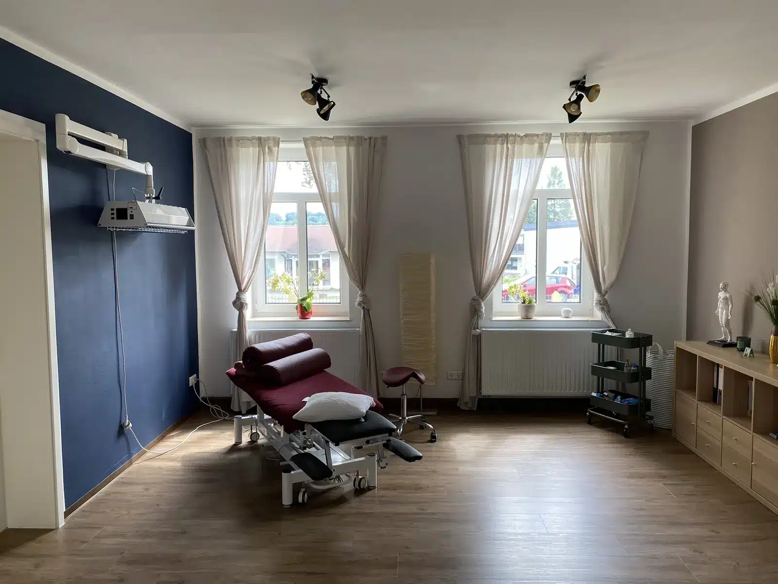 GesundePraxis-Ergotherapie&TCM 2 Empfangsbereich der GesundePraxis für Ergotherapie in Großharthau